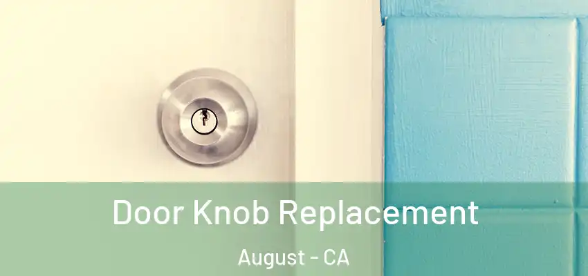  Door Knob Replacement August - CA