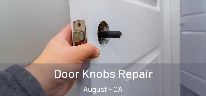 Door Knobs Repair August - CA