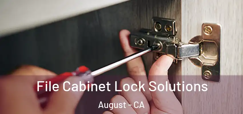  File Cabinet Lock Solutions August - CA