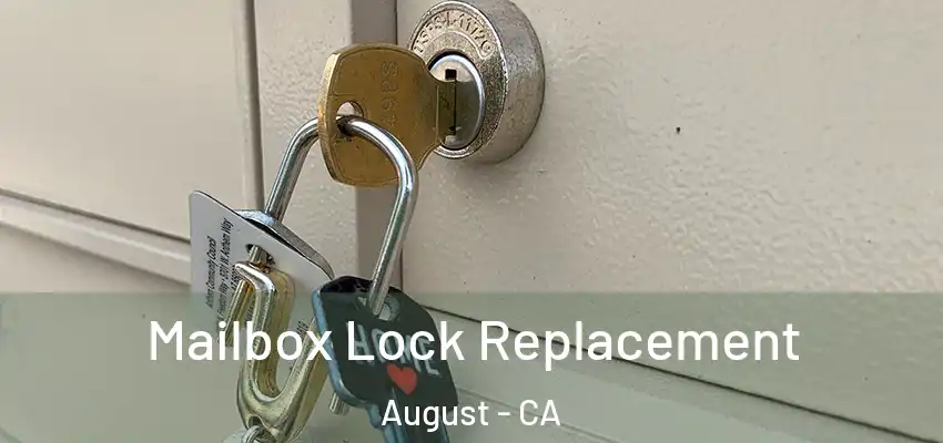 Mailbox Lock Replacement August - CA